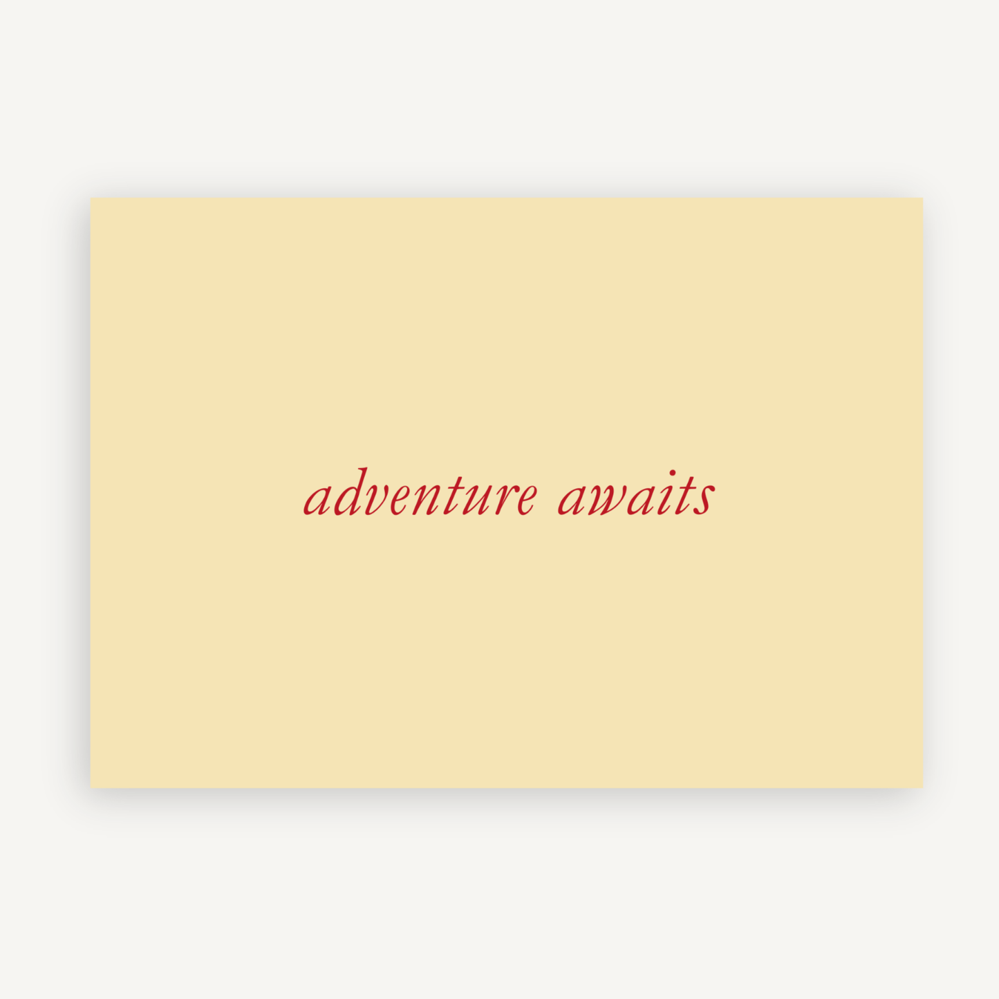 Adventure Awaits