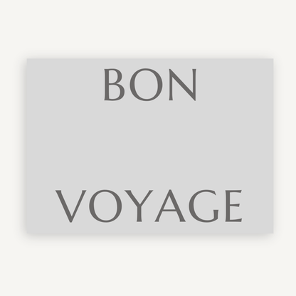 Bon Voyage