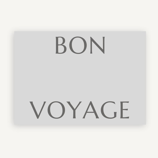 Bon Voyage